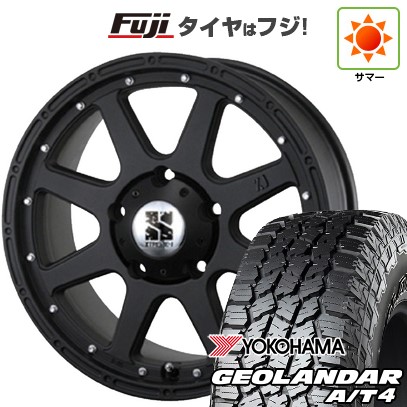 【新品】ランクル200 夏タイヤ ホイール4本セット 285/60R18 ヨコハマ ジオランダー A/T4 G018 RBL MLJ エクストリームJ 18インチ