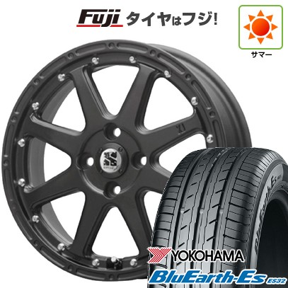 ソリオ ハスラー 夏タイヤ ホイール4本セット 165/70R14 ヨコハマ ブルーアース A(AE50) MLJ エクストリームJ XJ04 14インチ