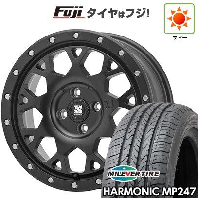 新品 サマータイヤ ホイール4本セット MLJ エクストリーム XJ07 14