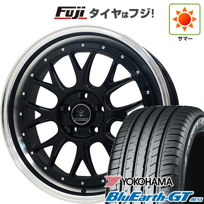 【新品国産車用 5穴114.3車】 夏タイヤ ホイール4本セット 225/45R19 ヨコハマ ブルーアース GT AE51 オフビート バウンティコレクション BD00 19インチ