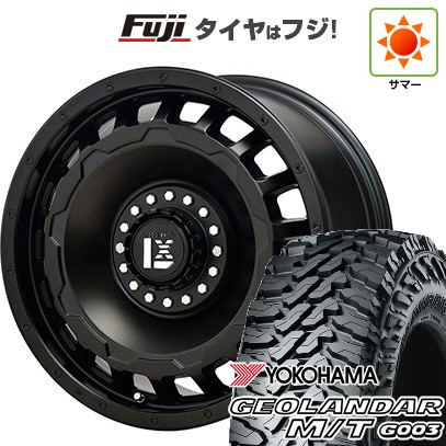 【新品国産車用 6穴139.7車】 夏タイヤ ホイール４本セット 275/70R17 ヨコハマ ジオランダー M/T G003 オフビート レクセル スワッガー 17インチ
