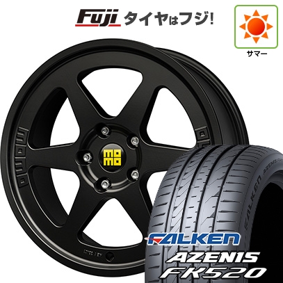 【新品国産車用5穴114.3】 | 夏タイヤ ホイール4本セット | 225/40R18 | ファルケン アゼニス FK520L | モモ ヘリテージ 6 | 8J 18インチ