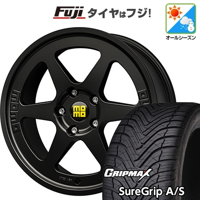【新品国産車用5穴100】 | オールシーズンタイヤ ホイール4本セット | 225/40R18 | グリップマックス Sure Grip AS | モモ ヘリテージ 6 18インチ