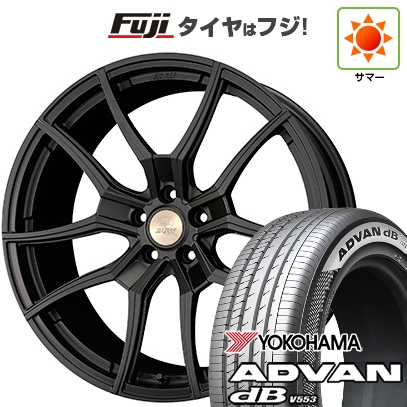 【新品国産車用5穴114.3】 | 夏タイヤ ホイール4本セット | 245/40R21 | ヨコハマ アドバン dB V553 | クライメイト SUW バージアル | 21インチ