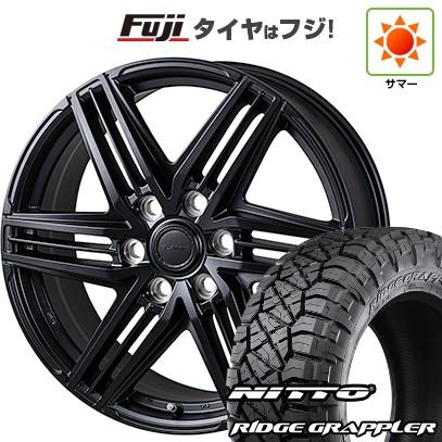 パンク保証付き 新品 ランクル300 夏タイヤ ホイール4本セット 275/55R20 NITTO リッジグラップラー コーセイ グラミック LX-S レクサス・トヨタ車用 20インチ