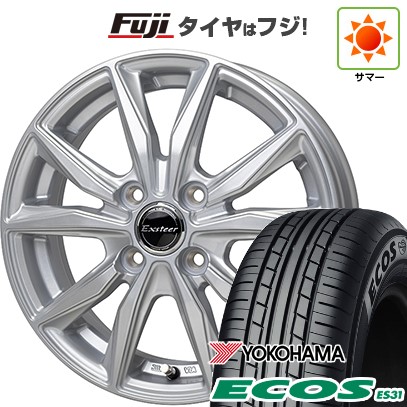 ECOS 日本製 【新品 軽自動車】 夏タイヤ ホイール4本セット 165/55R14 