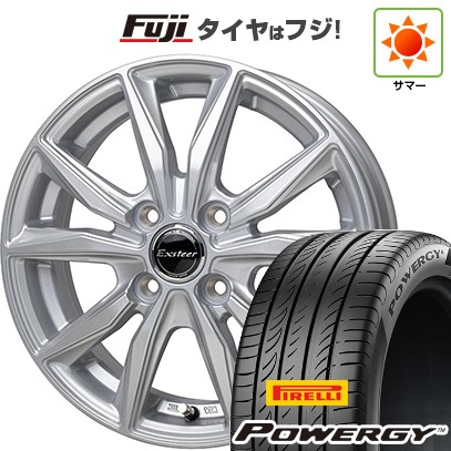 【新品国産車用 4穴100車】 夏タイヤ ホイール4本セット 175/65R15 ピレリ パワジー ホットスタッフ エクスターST 15インチ