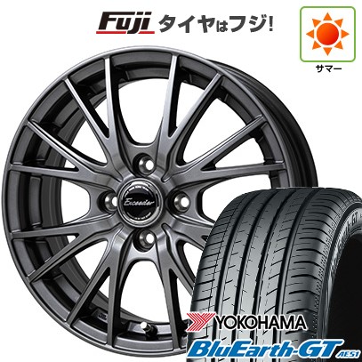 YH ブルーアースAE51 175/65R15 22年製 4本セット BluEarth 【新品国産4穴100車】 夏タイヤ ホイール4本セット 175