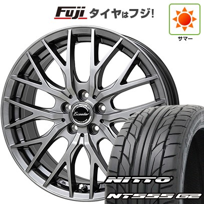 NT 【パンク保証付き】【新品国産車用 5穴114.3車】 夏タイヤ ホイール 
