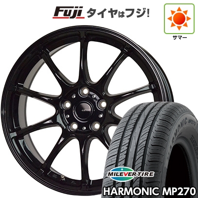 【新品国産車用5穴114.3】 | 夏タイア 車輪4本仕掛ける | 195/65R15 | ミ生き胆 ハーモニック MP270(押さえる) | 熱っぽい原材料 ジースピード G-07 | 6J 15in タイヤ、ホイール-自動車-夏タイヤ、ホイールセット