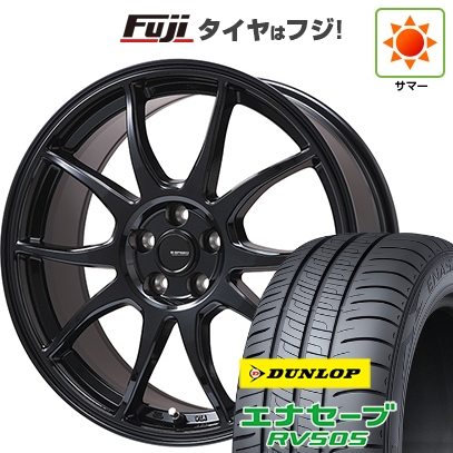【新品】セレナ | 夏タイヤ ホイール4本セット | 195/65R15 | ダンロップ エナセーブ RV505 | ホットスタッフ ジースピード G-06【限定】 | 6J 15インチ