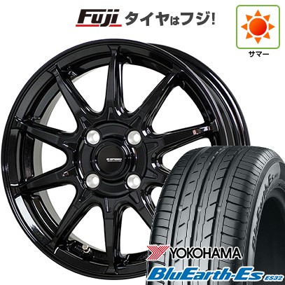 ソリオ ハスラー 夏タイヤ ホイール4本セット 165/70R14 ヨコハマ ブルーアース ES32 ホットスタッフ ジースピード G-05 14インチ