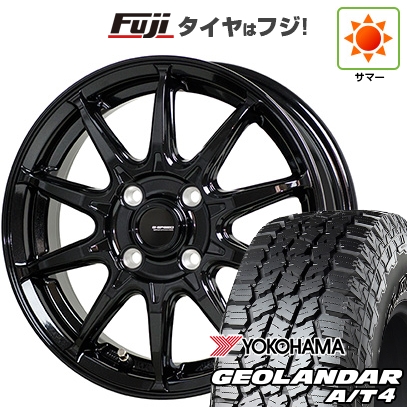 【新品】N-BOX タント スペーシア 夏タイヤ ホイール4本セット 155/65R14 ヨコハマ ジオランダー A/T4 G018 RBL ジースピード G-05 4.5J 14インチ