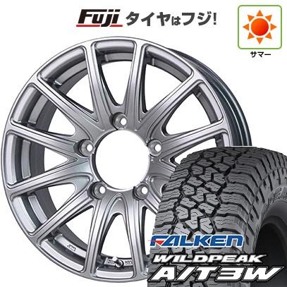 【新品】ジムニー 夏タイヤ ホイール4本セット 175/80R16 ファルケン ワイルドピーク A/T3W ホットスタッフ バイソン BN-01 16インチ