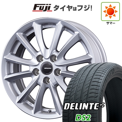 【新品国産車用5穴100】 | 夏タイヤ ホイール4本セット | 195/65R15 | デリンテ DS2(限定) | コーセイ クレイシズ VS6 | 6J 15インチ