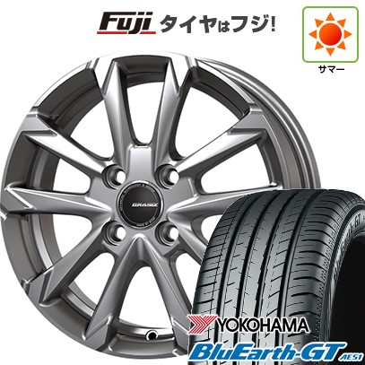 BluEarth 【新品国産車用 4穴100車】 夏タイヤ ホイール4本セット 185 