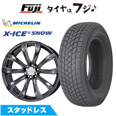 新品 クラウンクロスオーバー スタッドレスタイヤ ホイール4本セット 225/45R21 X-ICE SNOW(特価限定2024年製) Stich LEGZAS FORGED FS-01 トヨタ用 21インチ