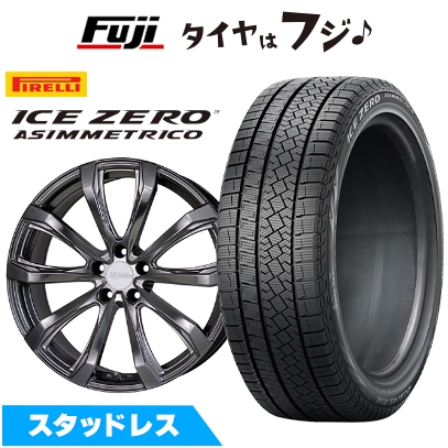新品 クラウンスポーツ/クラウンエステート スタッドレスタイヤ ホイール4本セット 235/55R19 ICE ZERO ASIMMETRICO Stich LEGZAS FORGED FS-01 19インチ