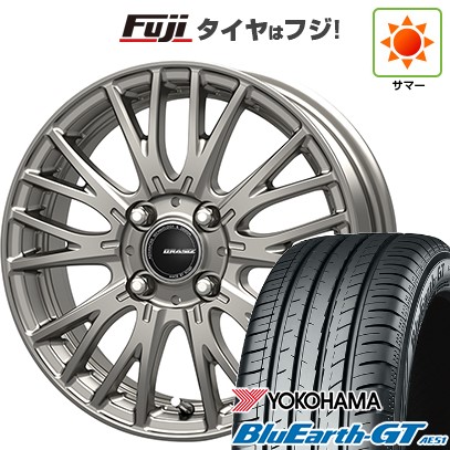 BluEarth 【新品国産4穴100車】 夏タイヤ ホイール4本セット 185
