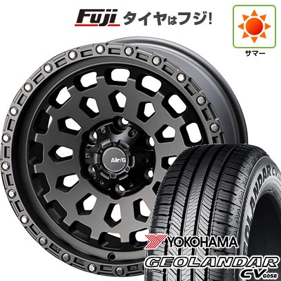 【走行短め】YOKOHAMA GEOLANDAR CV G058 265/60R18 18インチ 夏タイヤ 4本 23年製 ランクルプラド ハイラックス等　(MTH827)クレジットカード QRコード決済可能 GEOLANDAR 【新品】プラド/ハイラックス 夏タイヤ ホイール4本セット