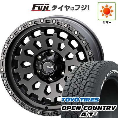【新品】ランクル300 夏タイヤ ホイール４本セット 265/65R18 トーヨー オープンカントリー A/T III RWL/RBL 4x4エンジニア エアージー ヴァルカン 18インチ
