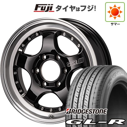 【新品】ハイエース200系 夏タイヤ ホイール４本セット 215/60R17 109/107R ブリヂストン GL-R SSR ディバイド SP1H 17インチ