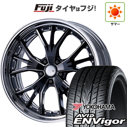【新品国産車用5穴114.3】 | 夏タイヤ ホイール4本セット | 225/55R19 | ヨコハマ エイビッド エンビガーS321 | エムズスピード JJランチャ | 19インチ