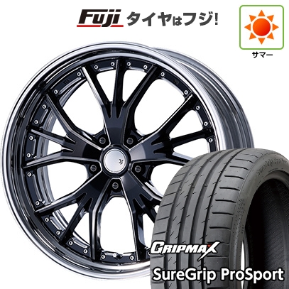 【新品国産車用5穴100】 | 夏タイヤ ホイール4本セット | 225/40R19 | Sure Grip PRO SPORT BSW | エムズスピード JJランチャ 19インチ