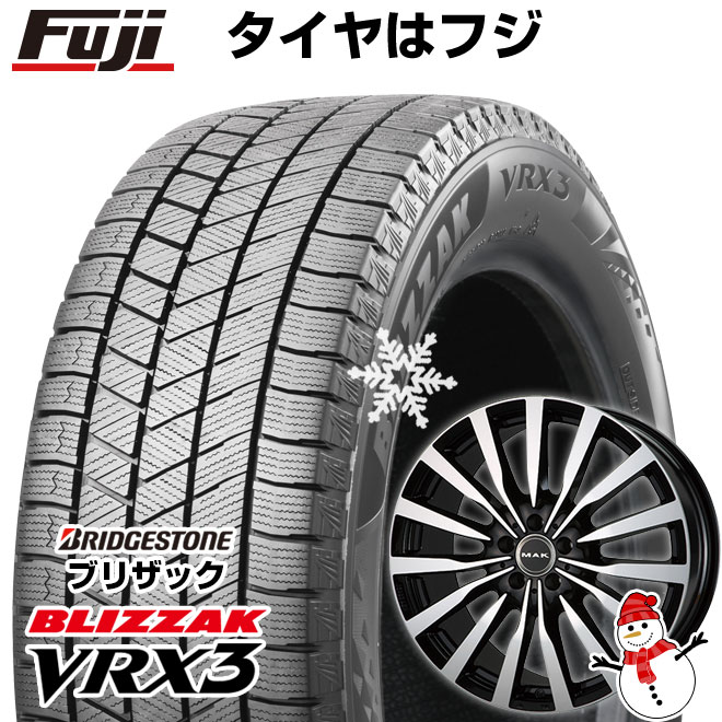 【新品】輸入車用 ゲレンデ Gクラス（W463） スタッドレスタイヤ ホイール４本セット 275/50R20 ブリヂストン ブリザック VRX3 MAK クローネ 20インチ : fuji 20563 162181 42513 42513 : フジコーポレーション