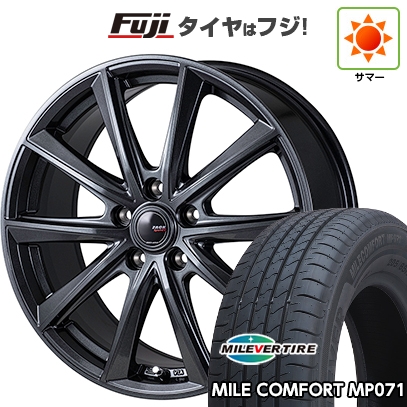【新品国産車用5穴114.3】 | 夏タイヤ ホイール4本セット | 205/65R15 | ミレバー ミレコンフォート MP071(限定) | モンツァ ZACK Sport-FT | 6J 15インチ