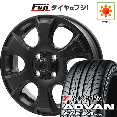 ADVAN 【新品 軽自動車】エブリイワゴン 夏タイヤ ホイール4本セット 