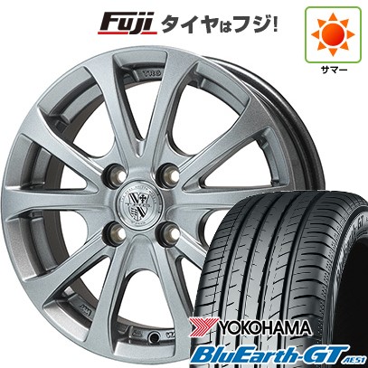 BluEarth 【新品国産4穴100車】 夏タイヤ ホイール4本セット 185
