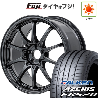 【新品国産車用 5穴114.3車】 夏タイヤ ホイール4本セット 225/50R18 ファルケン アゼニス FK520L RAYS レイズ ボルクレーシング CE28N-plus 18インチ