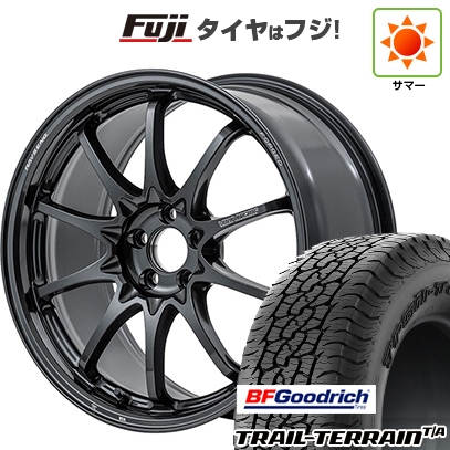 新品国産車用 5穴114.3車 夏タイヤ ホイール4本セット 225/60R18 BFグッドリッチ トレールテレーンT/A ORBL RAYS レイズ ボルクレーシング CE28N-plus 18インチ