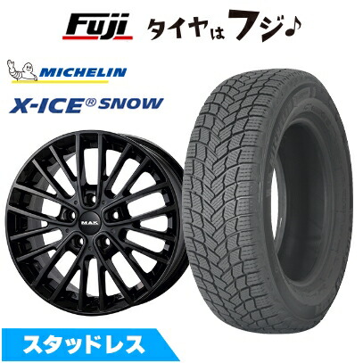 MICHELIN X-ICE 225/50R18 4本セット X-ICE 新品国産5穴114.3車 スタッドレスタイヤ ホイール4本