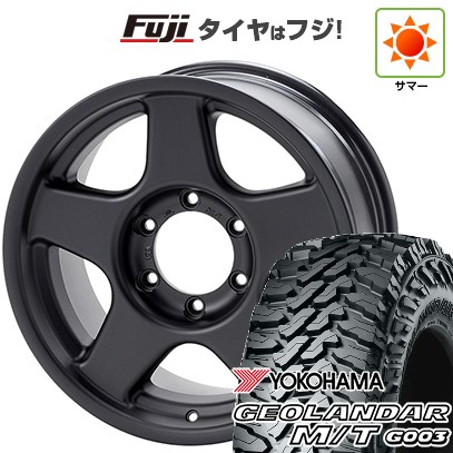 【新品国産車用 6穴139.7車】 夏タイヤ ホイール4本セット 285/70R17 ヨコハマ ジオランダー M/T G003 4X4エンジニア ブラッドレー V 17インチ
