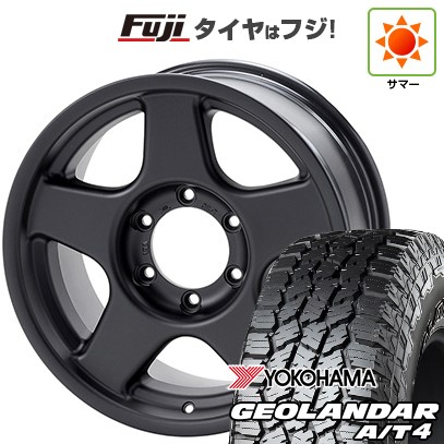 【新品国産車用 6穴139.7車】 夏タイヤ ホイール4本セット 275/70R17 ヨコハマ ジオランダー A/T4 G018 OWL/RBL 4X4エンジニア ブラッドレー V 17インチ