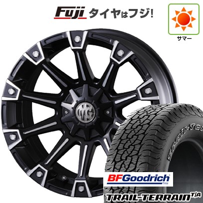 【新品】プラド 夏タイヤ ホイール4本セット 275/55R20 BFグッドリッチ トレールテレーンT/A ORWL クリムソン マーテルギア(MG) モンスター 20インチ
