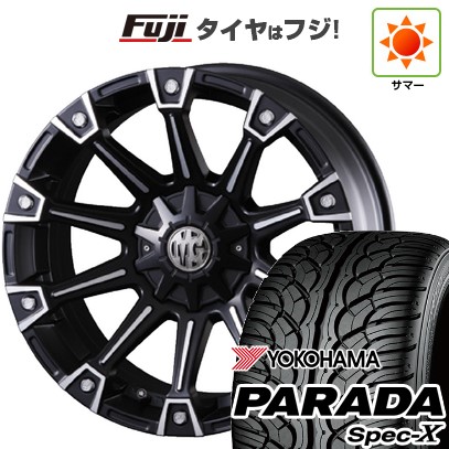 PARADA Spec-X 【新品】プラド 夏タイヤ ホイール4本セット 275/55R20 