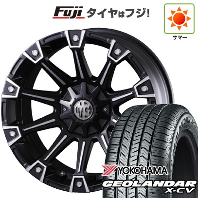 【新品】プラド 夏タイヤ ホイール4本セット 265/50R20 ヨコハマ ジオランダー X-CV G057 クリムソン マーテルギア(MG) モンスター 20インチ