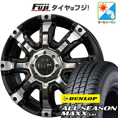 145/80r12 送料込み ゴツゴツタイヤ オールシーズン4本ホイールセット