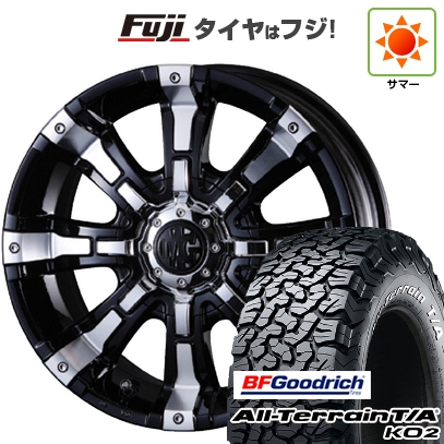 【新品】プラド/ハイラックス | サマータイヤ ホイール4本セット | 35X12.5R17 | BFG オールテレーンT/A KO2 RWL/RBL | マーテルギア ビースト | 17インチ