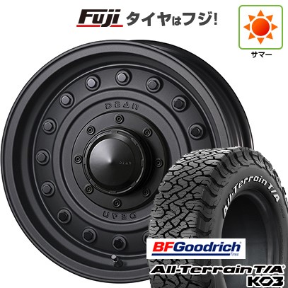 【新品】デリカD5 夏タイヤ ホイール4本セット 245/70R16 BFグッドリッチ オールテレーンT/A KO3 RWL クリムソン ディーン コロラド 16インチ