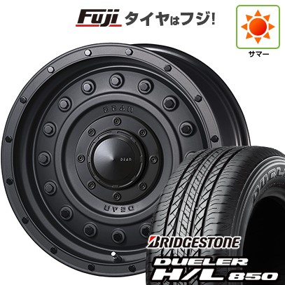 【新品】プラド/ハイラックス 夏タイヤ ホイール4本セット 265/65R17 ブリヂストン デューラー H/L850 クリムソン ディーン コロラド 17インチ