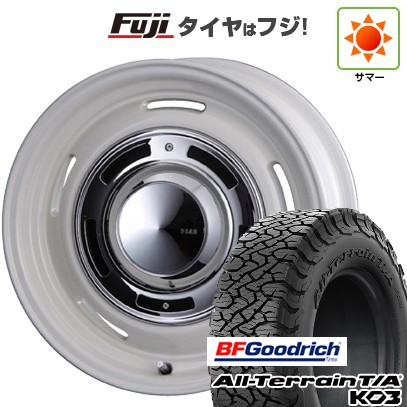 オールテレーン - 新品 ランクル70(GDJ76W) 夏タイア 銀輪4本仕かける 285/75R16 BF好ましい分限者 T/A KO3 RWL クリムソン ディーン クロスカントリー 16in