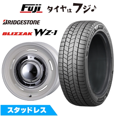 【新品】プラド/ハイラックス スタッドレスタイヤ ホイール4本セット 265/65R17 ブリザック WZ-1 クリムソン ディーン クロスカントリー 8J 17インチ