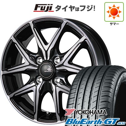 BluEarth 【新品国産車用 4穴100車】 夏タイヤ ホイール4本セット 185