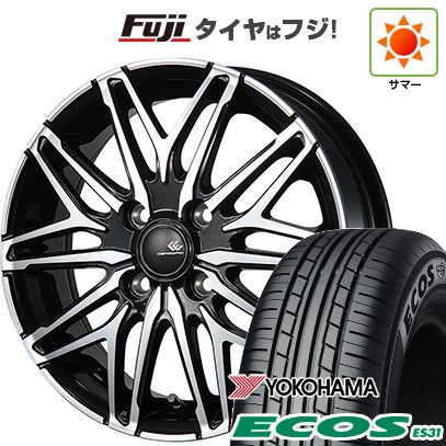 【再入荷！】 ECOS 【新品 165/55R14 ホイール4本セット 夏タイヤ 軽自動車】 タイヤ・ホイール