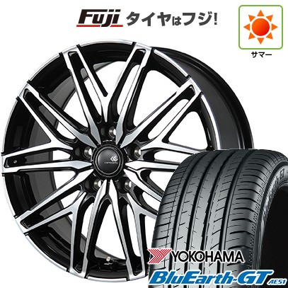 BluEarth 【新品国産車用 5穴114.3車】 夏タイヤ ホイール4本セット 