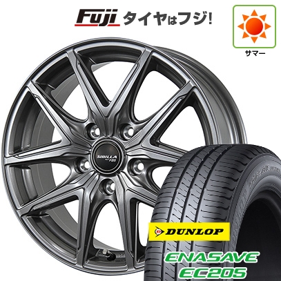 【新品】シエンタ 2022- | 夏タイヤ ホイール4本セット | 185/65R15 | ダンロップ エナセーブ EC205 | TOPY シビラ NEXT F05 15インチ